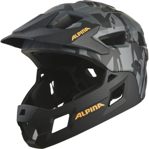 Kask rowerowy Alpina Rupi Black-Camo Orange Matt