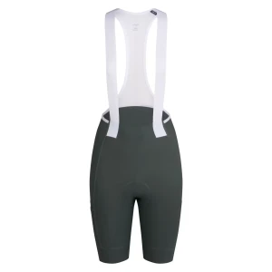 Spodenki damskie z szelkami Rapha Brevet Element Cargo Szare