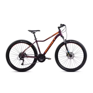 Rower MTB Romet Jolene 7.2 Fioletowo Pomarańczowy