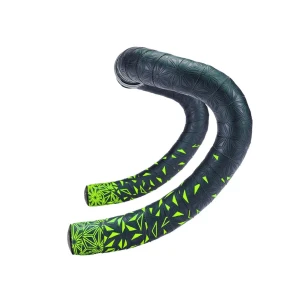 Owijka na kierownicę Supacaz Super Sticky Kush Star Fade Czarno Żółta