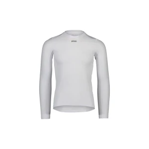 Potówka kolarska z długim rękawem POC Essential Layer LS Biała