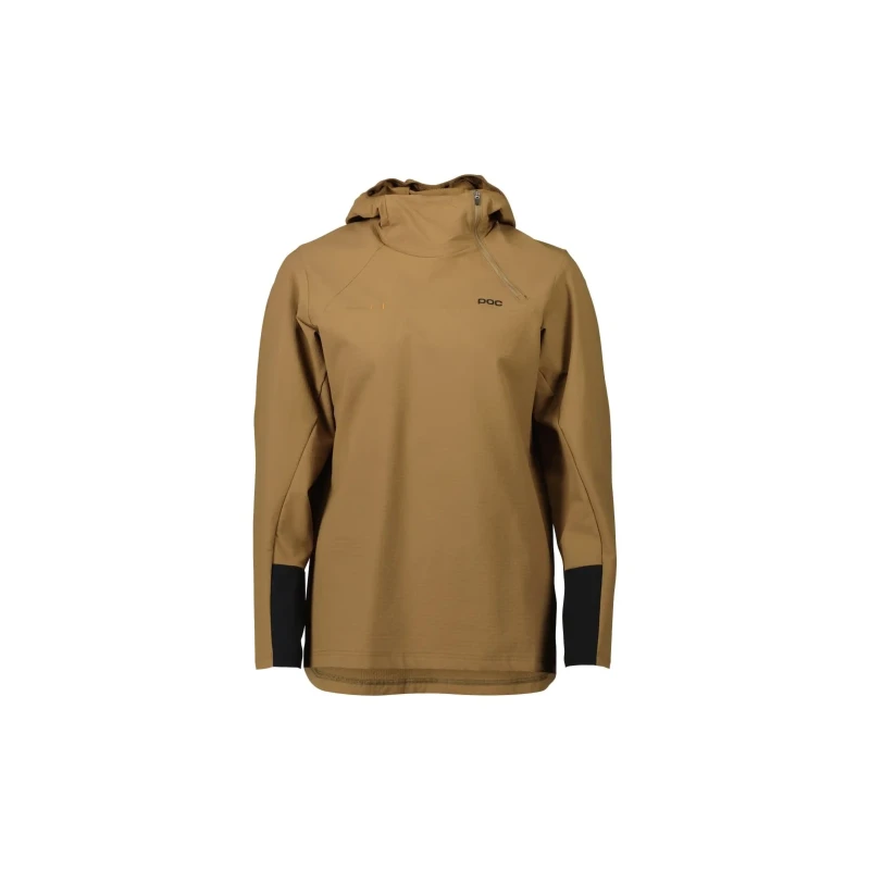 bluza-damska-poc-ws-mantle-thermal-hoodie-brazowa-1.webp