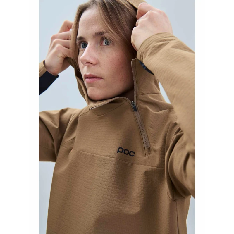 bluza-damska-poc-ws-mantle-thermal-hoodie-brazowa-4.webp