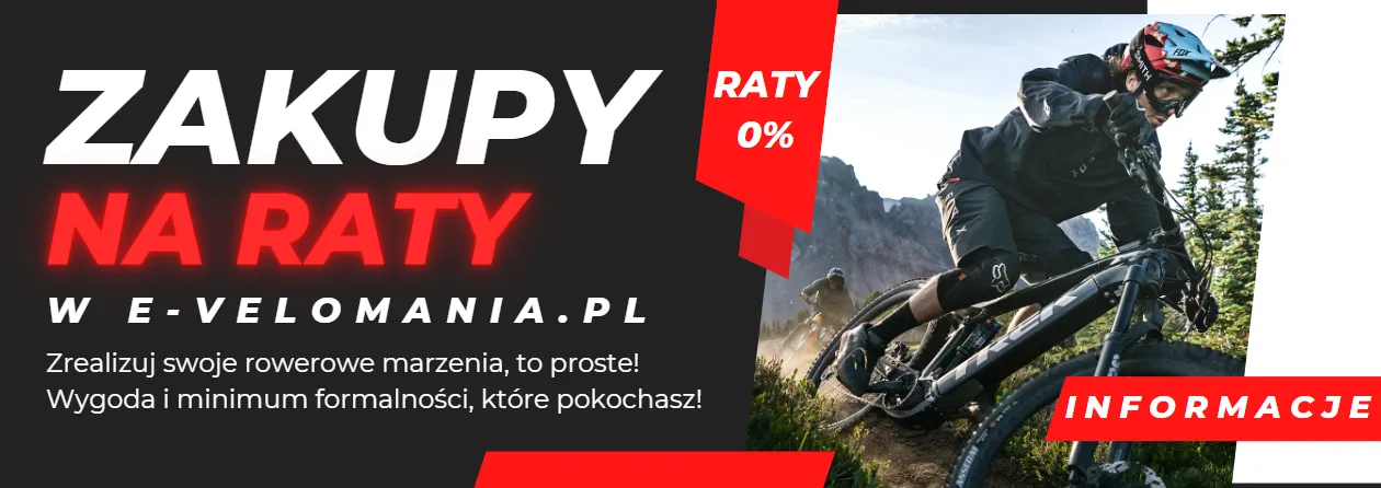 Zakupy na raty w e-velomania.pl